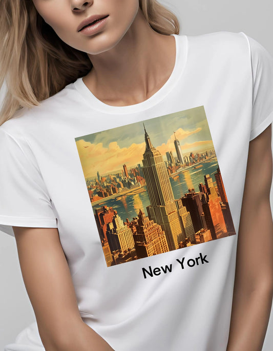 Vintage New York T Shirt - Maturana Gallery