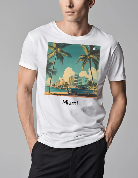 Vintage Miami T shirt - Maturana Gallery