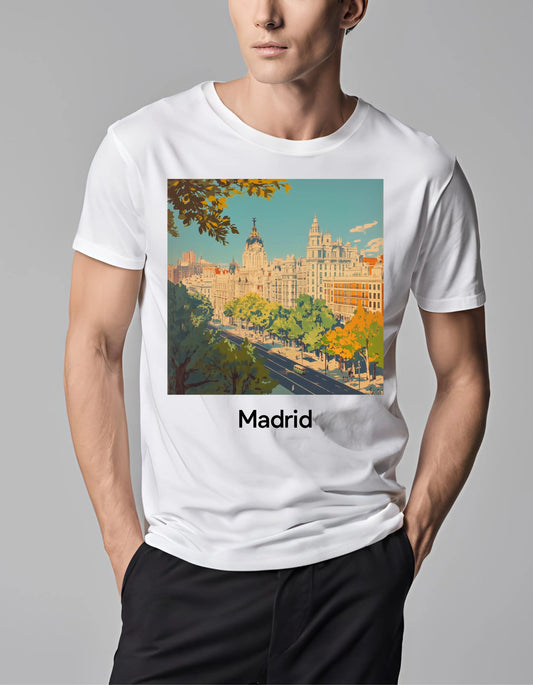 Vintage Madrid T Shirt - Maturana Gallery
