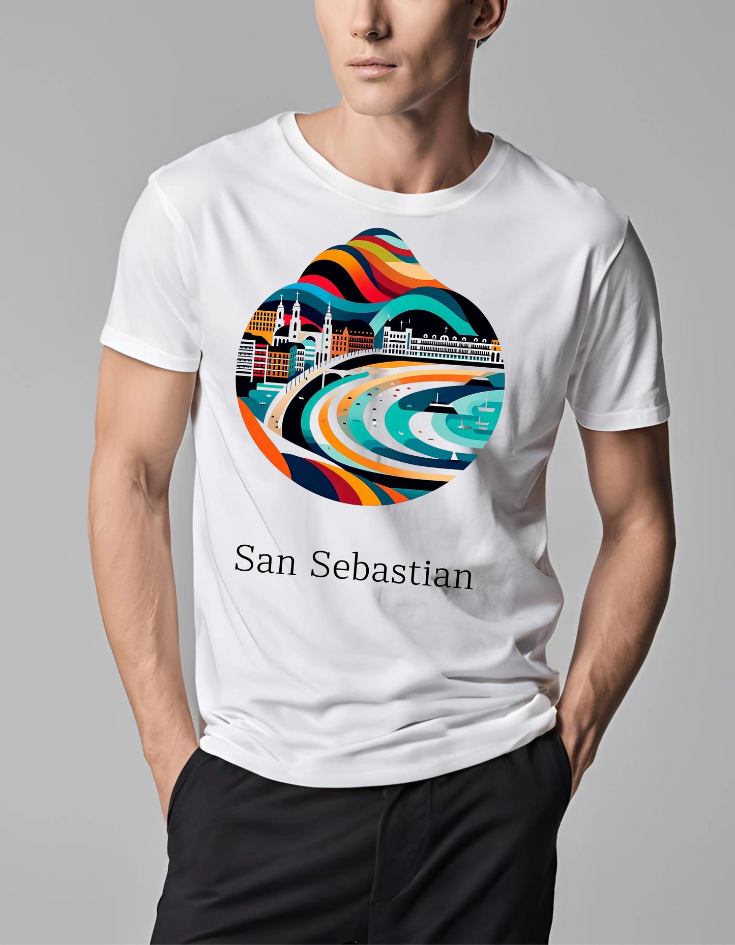 San Sebastian T Shirt - Maturana Gallery