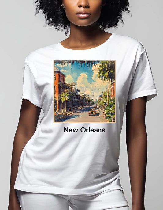 Vintage New Orleans T Shirt - Maturana Gallery