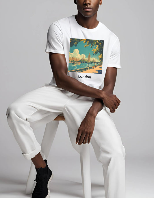 Vintage London T Shirt - Maturana Gallery