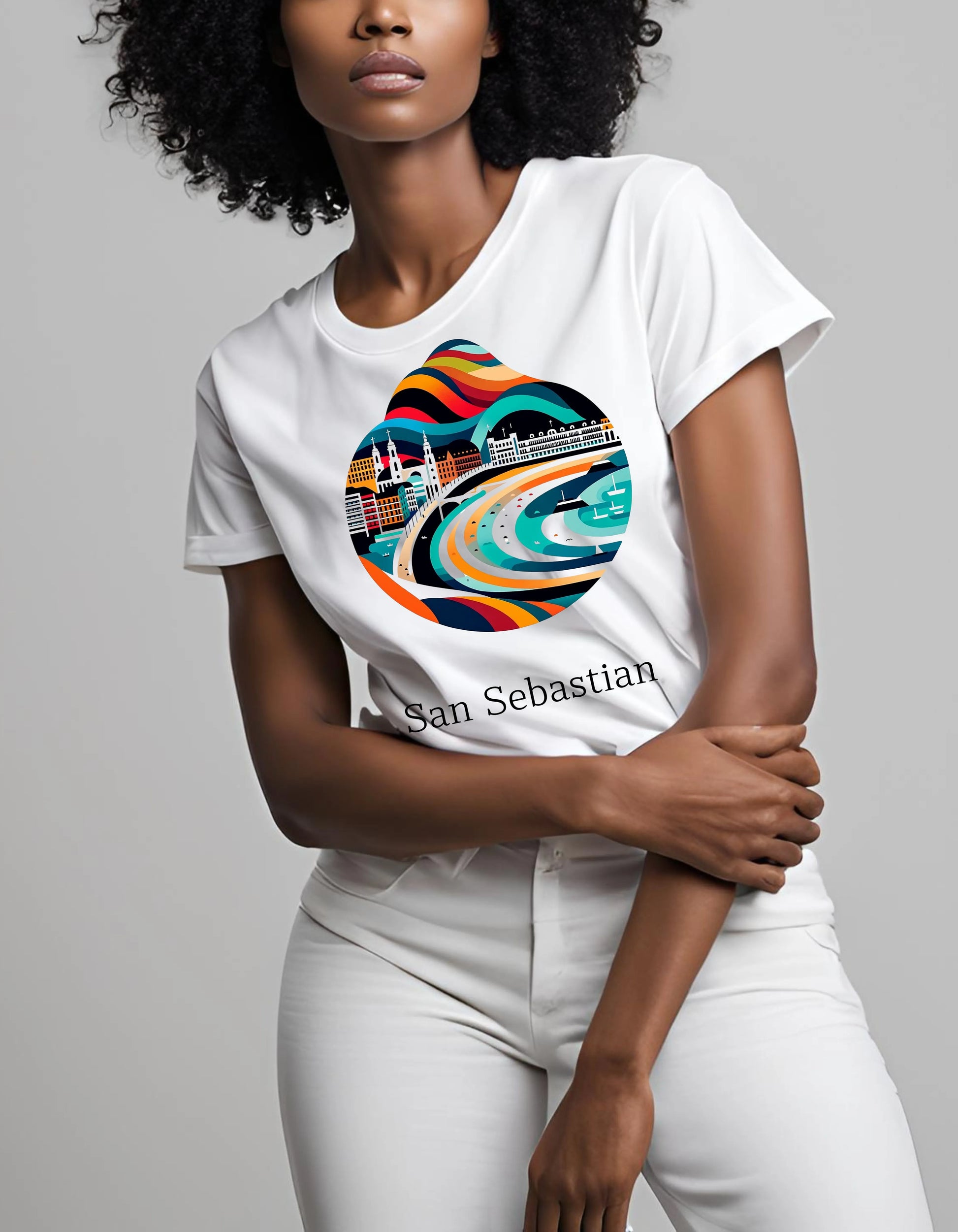 San Sebastian T Shirt - Maturana Gallery